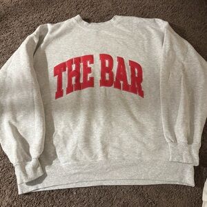The bar sweatshirt